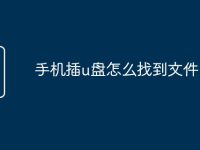 手機(jī)插u盤(pán)怎么找到文件-路由網(wǎng)