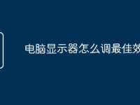 電腦顯示器怎么調(diào)最佳效果-路由網(wǎng)