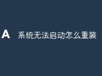 系統(tǒng)無法啟動怎么重裝-路由網(wǎng)