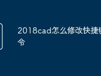 2018cad怎么修改快捷鍵命令-路由網(wǎng)