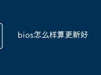 bios怎么樣算更新好-路由網(wǎng)