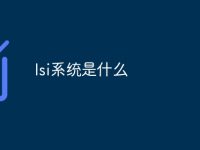 lsi系統(tǒng)是什么-路由網(wǎng)