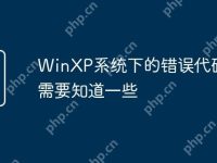 WinXP系統(tǒng)下的錯(cuò)誤代碼 你需要知道一些-路由網(wǎng)