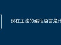現(xiàn)在主流的編程語言是什么-路由網(wǎng)