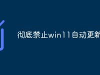 徹底禁止win11自動更新-路由網(wǎng)