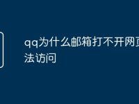 qq為什么郵箱打不開網(wǎng)頁無法訪問-路由網(wǎng)