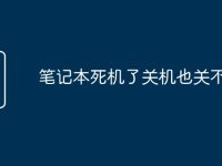 筆記本死機(jī)了關(guān)機(jī)也關(guān)不了了-路由網(wǎng)