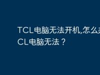 TCL電腦無法開機(jī),怎么辦？TCL電腦無法？-路由網(wǎng)