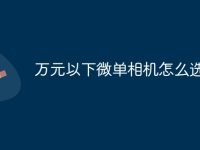 萬(wàn)元以下微單相機(jī)怎么選-路由網(wǎng)