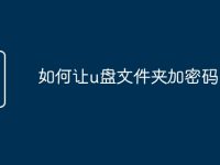 如何讓u盤(pán)文件夾加密碼-路由網(wǎng)