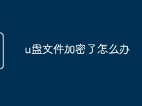 u盤文件加密了怎么辦-路由網(wǎng)