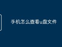 手機(jī)怎么查看u盤文件-路由網(wǎng)