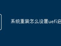 系統(tǒng)重裝怎么設(shè)置uefi啟動(dòng)-路由網(wǎng)